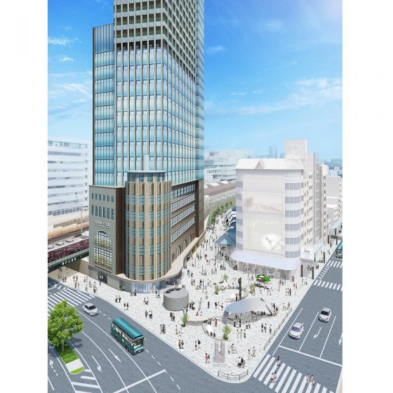 ビジュアル公開！神戸阪急駅前の再整備について